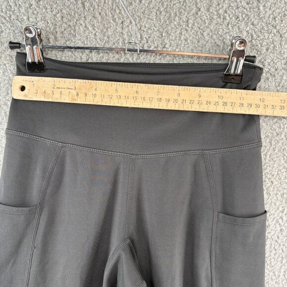 BYLT Women’s Essential High Rise Pocket Leggings Dark Gray Size Small - Picture 4 of 11